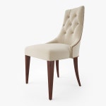 Baker dining chair 3D 모델 $5 - .ma .max .unknown .obj .fbx - Free3D