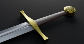 Darksword armory Excalibur 3D 모델 $10 - .blend .fbx .obj - Free3D