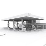 3D Gas Station 3D 모델 $7 - .max .fbx .obj - Free3D