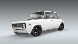 フィアット128 無料3Dモデル - .fbx - Free3D