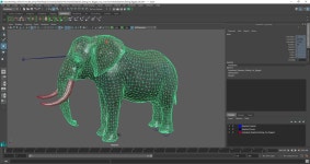 Animated Elephant Eating Rigged for Maya 3D 모델 $179 - .ma - Free3D