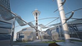 Futuristic Industrial City 3D 모델 $200 - .max - Free3D
