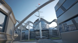 Futuristic Industrial City 3D 모델 $200 - .max - Free3D