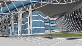 Futuristic Industrial City 3D 모델 $200 - .max - Free3D