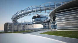 Futuristic Industrial City 3D 모델 $200 - .max - Free3D