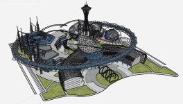 Futuristic Industrial City 3D 모델 $200 - .max - Free3D