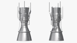 Rocket Engine 3D 모델 $59 - .3ds .blend .c4d .fbx .ma .lxo .obj .max - Free3D