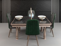 Dining Set 3D 모델 $15 - .obj .3ds .ma .gmax .max - Free3D