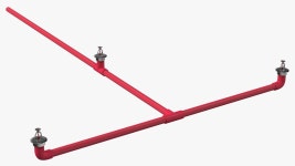 Fire Sprinkler System 3D 모델 $33 - .obj .lxo .ma .max .fbx .c4d .blend .3ds - Free3D