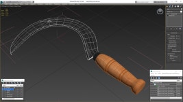 손 낫 3D 모델 $16 - .3ds .blend .c4d .fbx .max .ma .lxo .obj - Free3D