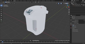 Hot Water Boiler 3L 3D 모델 $28 - .3ds .blend .c4d .fbx .max .ma .lxo .obj - Free3D