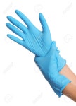 Doctor Wearing Medical Gloves On White Background, Closeup 로열티 무료 사진, 그림, 이미지 그리고 스톡포토그래피. Image... 