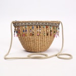 [LALA라라]라탄 미니 크로스백-골드 [W CONCEPT]