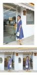 [앤유][N]HYEOPJAE Double breasted notched collar dress (2color) [W CONCEPT]