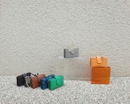 [아라크나인]미듐링 천연소가죽 여성 미니 체인 크로스백 골드 그린 [W CONCEPT]