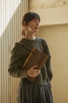 [뉴이][리퍼브]RETRO A. BAG [LIZARD BROWN] [W CONCEPT]
