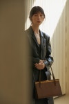 [뉴이][리퍼브]RETRO A. BAG [LIZARD BROWN] [W CONCEPT]