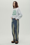 [시눈]ON THE ROAD SWEATSHIRT (STONE) [W CONCEPT]