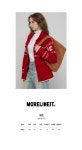 [모어라이크잇]WOOL70 NORDIC MIDI ZIPUP KNIT CARDIGAN RED [W CONCEPT]