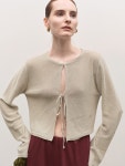 [에이치모드]Ribbon open cardigan (민트) [W CONCEPT]
