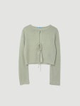 [에이치모드]Ribbon open cardigan (민트) [W CONCEPT]