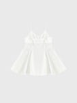 [텍스트룸]Mira Flared Dress_White [W CONCEPT]