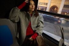 [오프니스][단독] Fleece Zip-up - Gray [W CONCEPT]