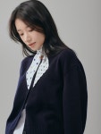[블랭크인]blankin Silk Twilly Scarf White Dot [W CONCEPT]