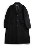 [노드스튜디오]COZY SINGLE WOOL COAT_BLACK [W CONCEPT]