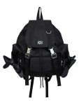 [시월107][Nylon] bow backpack (black) [W CONCEPT]