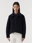 [이아]IAN SHORT COAT (NAVY) [W CONCEPT]