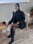 [제이에스엔와이]Classic Twill Single Jacket (2colors) [W CONCEPT]