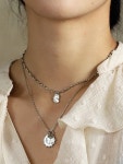 [어거스트하모니]Biscuit choker (2color) [W CONCEPT]