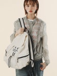 [마스마룰즈]String flap backpack _ Ivory [W CONCEPT]