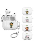 [프렌즈샵]힙합 라이언 에어팟 프로 투명슬림 케이스 (KAKAO FRIENDS Hiphop Ryan Airpod Pro Transparent Slim Case) [W CONCEPT]