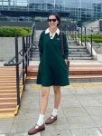 [앤유][N]TIVOLI V-neck collar short dress (2colors) [W CONCEPT]