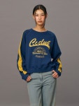 경산개발(주)대구씨씨클럽 | [씨씨클럽]CC CLUB 프린트 컬러블록 스웨트 셔츠 BL_C244PSM701 [W CONCEPT]