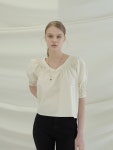 [소프트서울]Balloon Blouse_Cream [W CONCEPT]