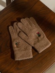 [이감각]Christmas in Joseon gloves (wool) - Brown [W CONCEPT]