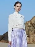 [파라다이스 에어라인]white silk bow blouse [W CONCEPT]