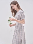[벨로디네라]Yuna vintage dress Light blue [W CONCEPT]