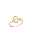 [로이드]오벌 프레임 14K Gold 반지 LRS19092G [W CONCEPT]