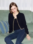 ROUND LINE CARDIGAN BLACK - W컨셉(W CONCEPT)
