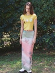 PET DRAWING MAXI SKIRT, MULTI - W컨셉(W CONCEPT)