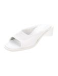 Gucci Interlocking G Logo Leather Slides - White Sandals, Shoes - GUC722233 | The RealReal Interlocking G Logo Leather Slides