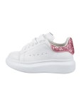 Alexander McQueen Girls Leather Oversized Sneakers - White Sizes 2-6, Girls - ALE180021 | The RealReal Girls Leather Oversized... 