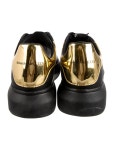 Alexander McQueen Leather Sneakers - Black Sneakers, Shoes - ALE250033 | The RealReal
