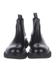 Alexander McQueen Leather Chelsea Boots - Black Boots, Shoes - ALE250037 | The RealReal