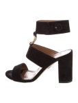 Prada Suede Slingback Sandals - Black Sandals, Shoes - PRA840004 | The RealReal Suede Slingback Sandals
