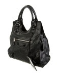 Jimmy Choo Saba Leather Studded Hobo - Black Hobos, Handbags - JIM338008 | The RealReal Saba Leather Studded Hobo
